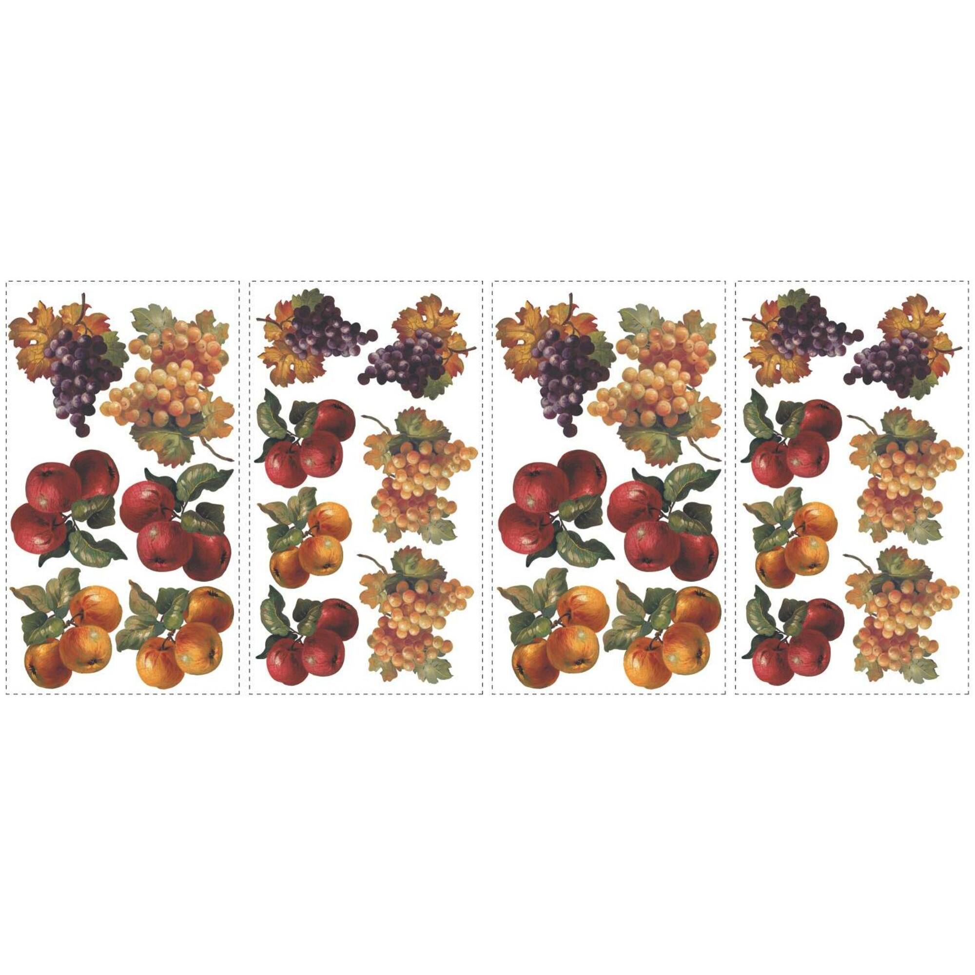RoomMates Fruit Harvest Peel & Stick Wall Decals